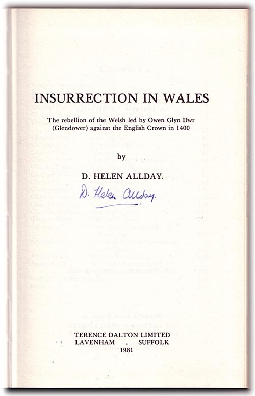 Click to view a larger image Scanned image of the author’s signature