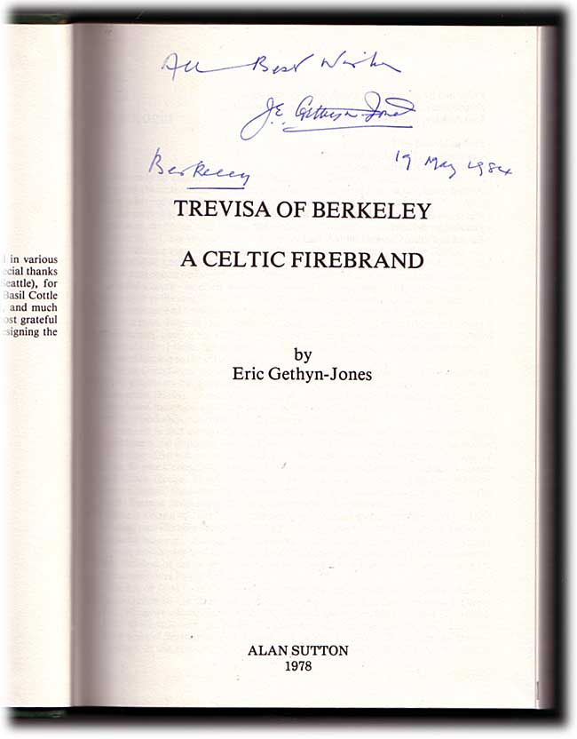 Click to view a larger image Scanned image of the title page with author’s inscription