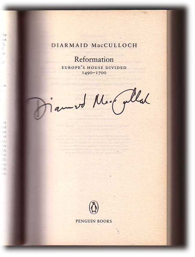 Click to view a larger image Scanned image of the author’s signature