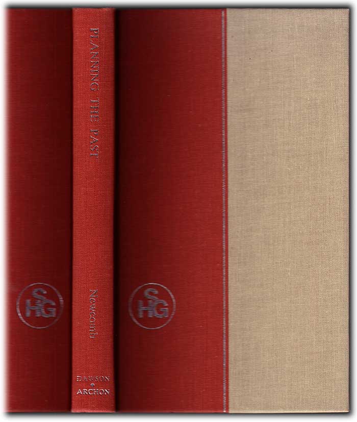 Click to view a larger image Scanned image of the book’s spine and front board