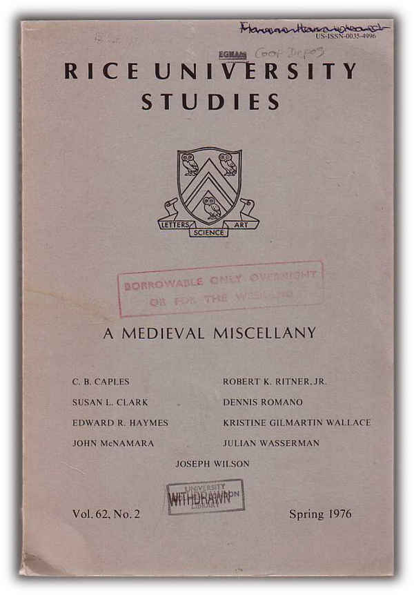 Click to view a larger image Scanned image of the book’s front cover