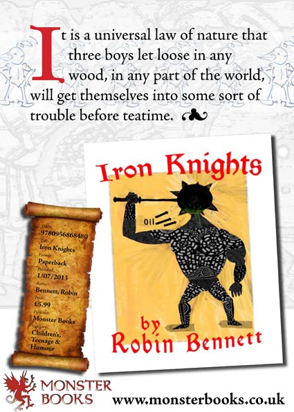 Click to view a larger image A4 press ad for Iron Knights in Gardners trade magazine