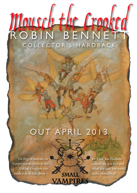Click to view a larger image Robin Bennett — author tour poster