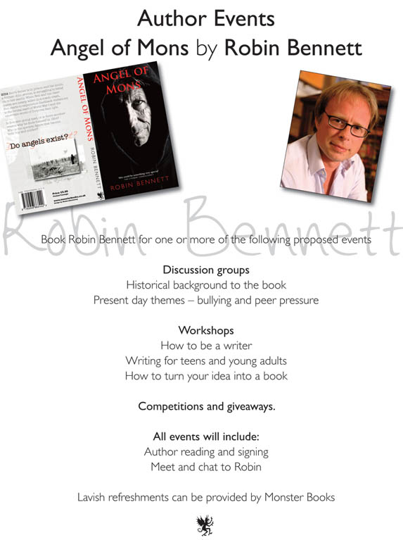 Click to view a larger image Robin Bennett — author tour poster