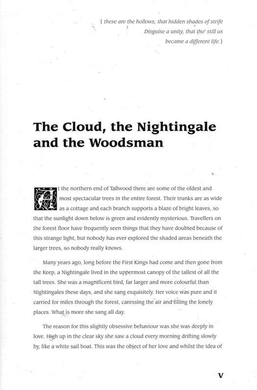 Click to view a larger image Sample page design