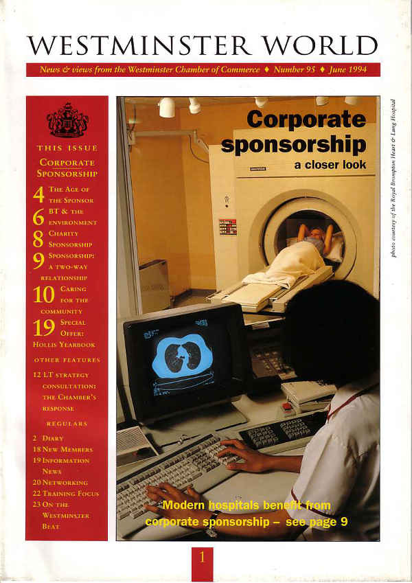 Click to view a larger image Sample magazine cover