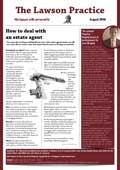 Example of an online newsletter for distribution by email
