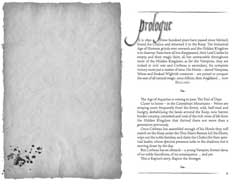 Sample page spread