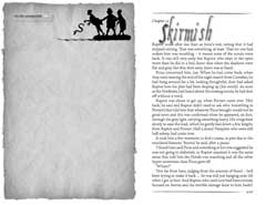 Sample page spread